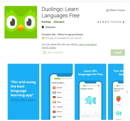 Duolingo Aplikasi Android Terbaik untuk Belajar Bahasa Inggris dengan Cepat